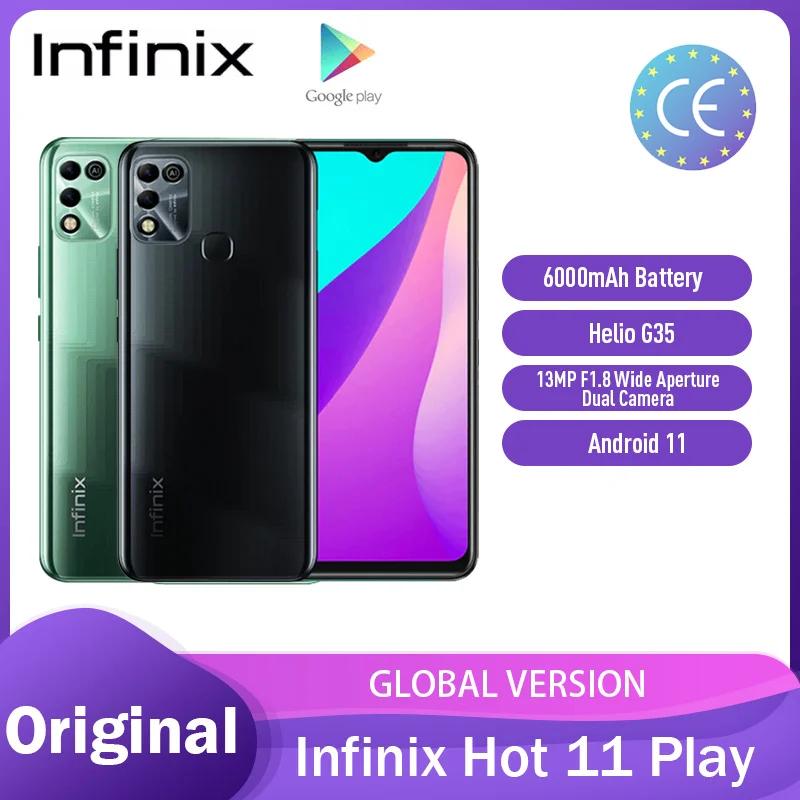 ۷ι  Infinix Hot 11 Play 6000mAh ͸ 6.82 hd ..